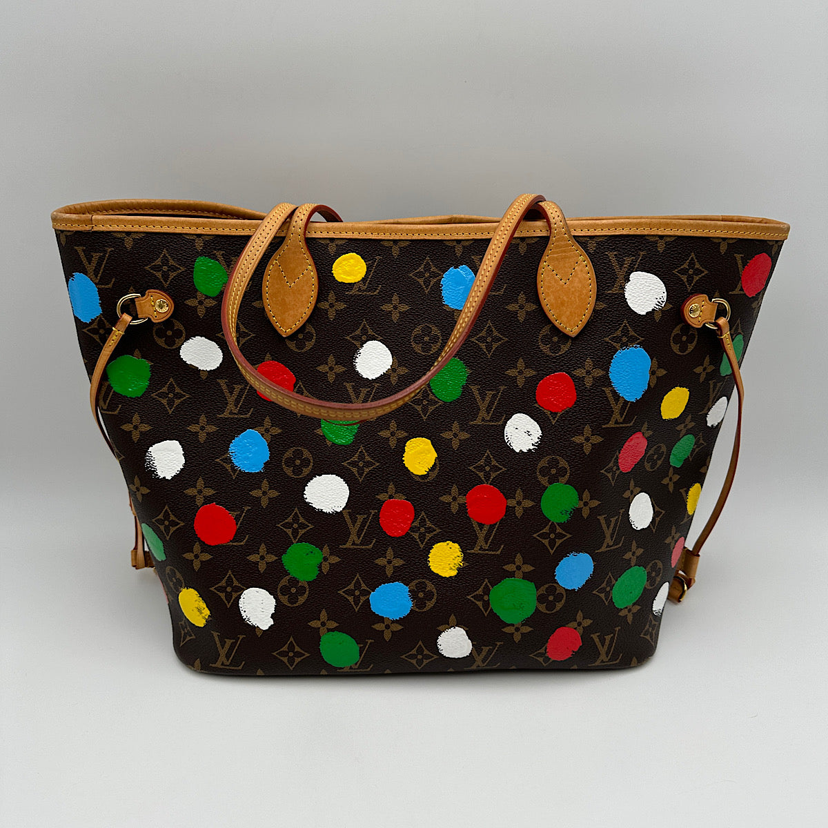 Cabas Neverfull MM Kusama Louis Vuitton Le Dressing des Alpilles