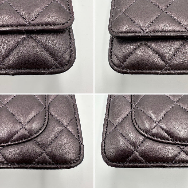Chanel Raisin Wallet on chain Chanel classique agneau raisin | Dressing des Alpilles ...