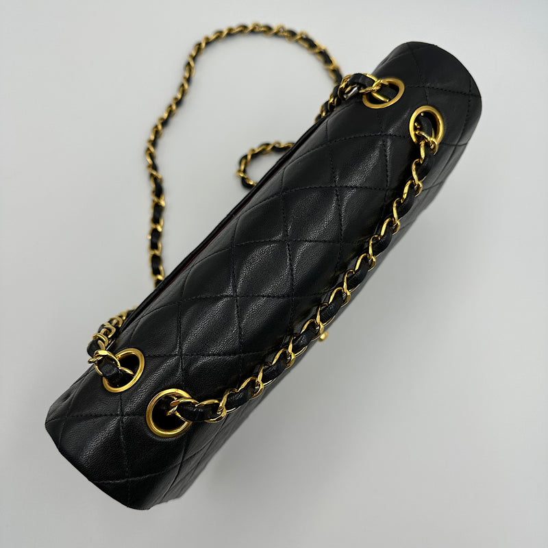 Timeless medium en cuir d’agneau noir