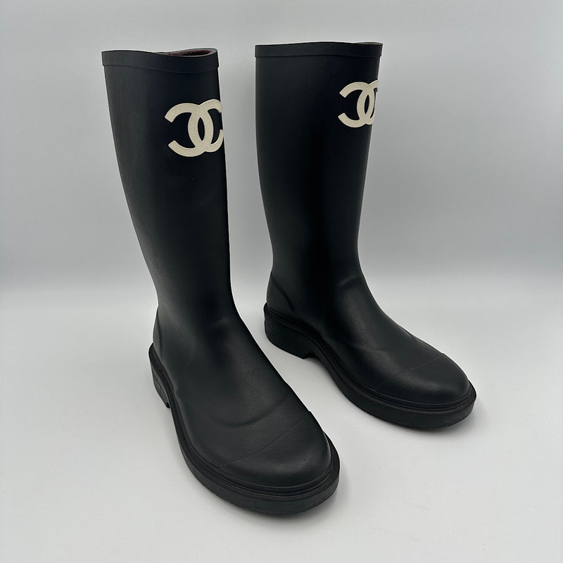 Bottes de pluie noir T.39