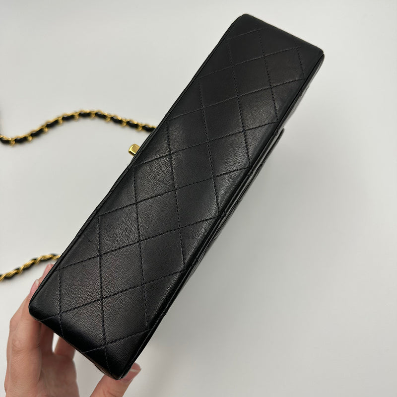 Timeless medium en cuir d’agneau noir