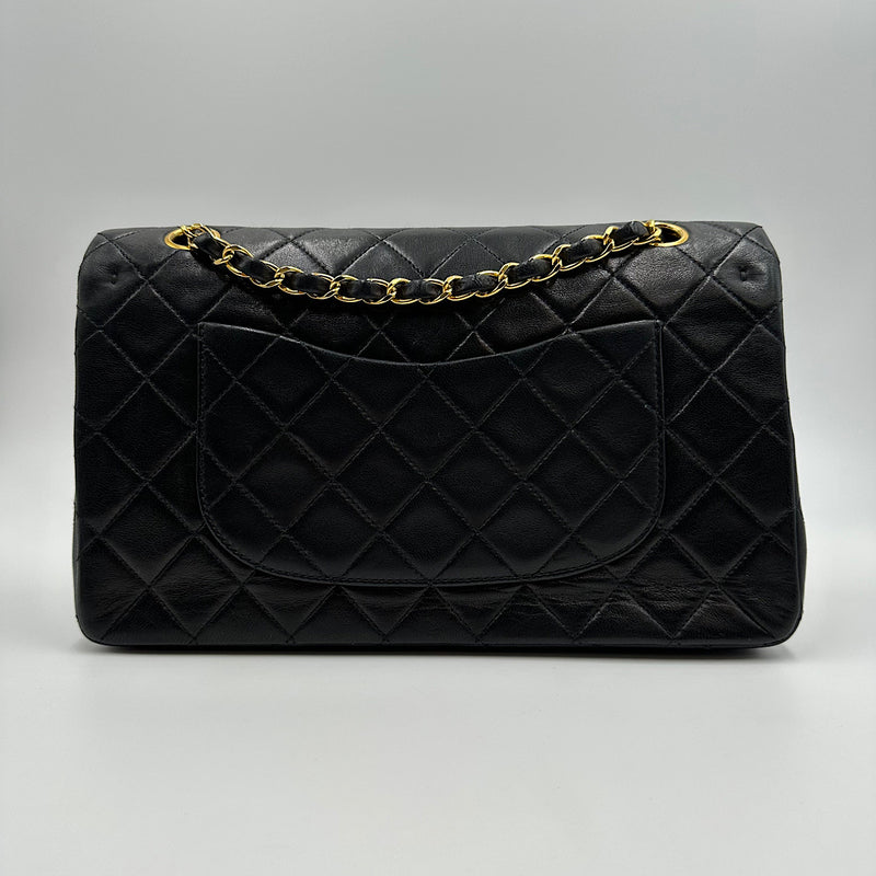 Timeless medium en cuir d’agneau noir