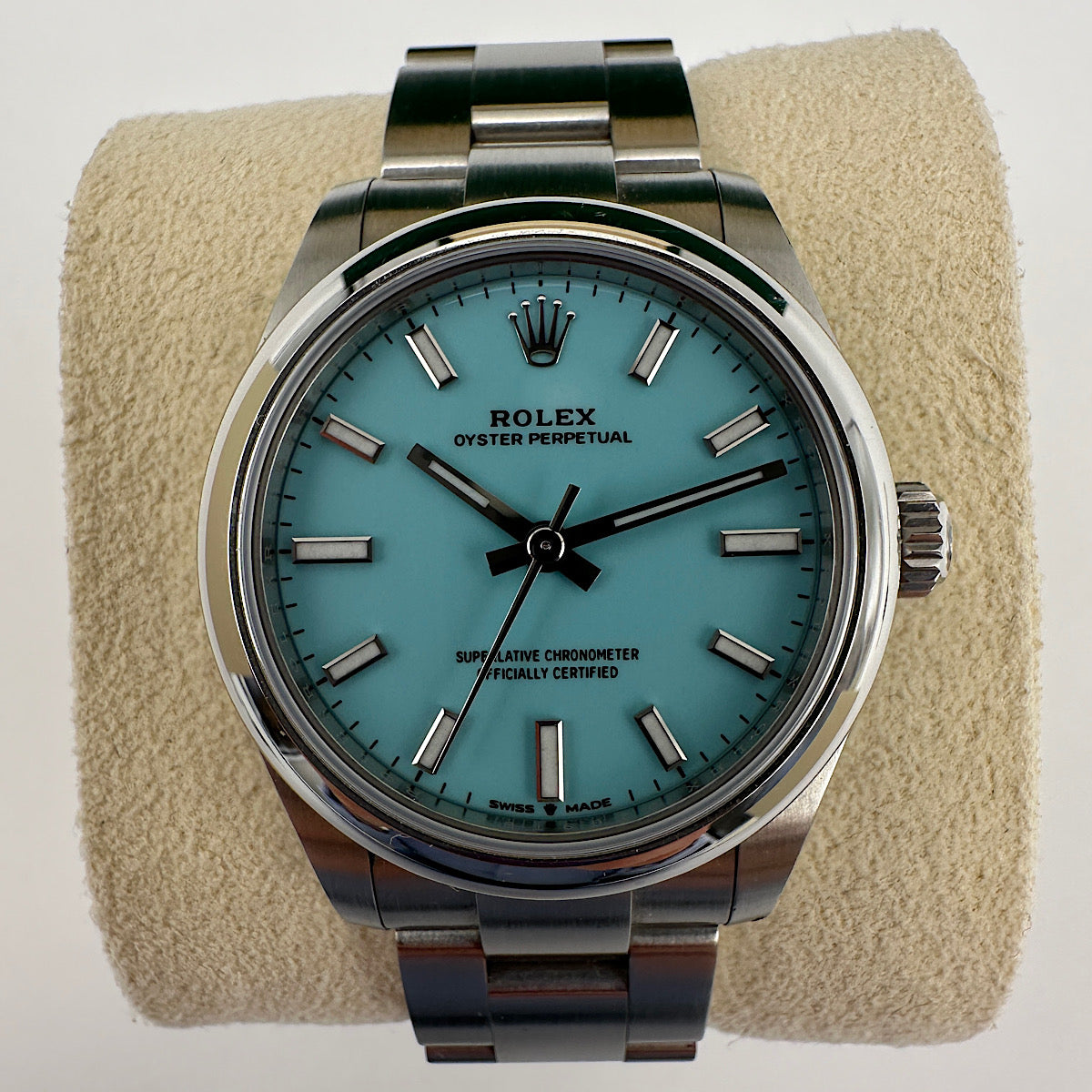 Rolex Oyster Perpetual 31 cadran Tiffany Le Dressing des Alpilles