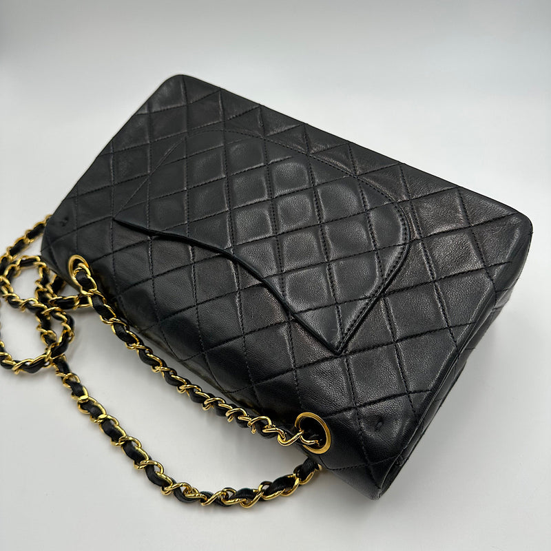 Timeless medium en cuir d’agneau noir