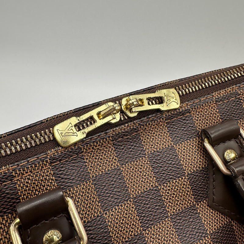 Speedy bandoulière 25 damier ébène