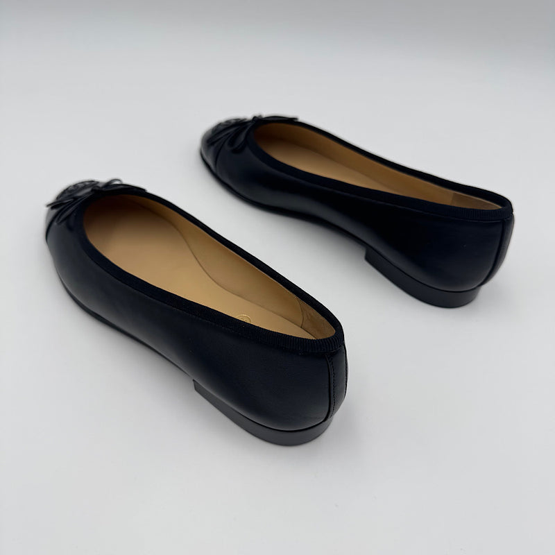 chanel ballerines amazon Ballerines Chanel noir T35 1/2C Le Dressing des Alpilles