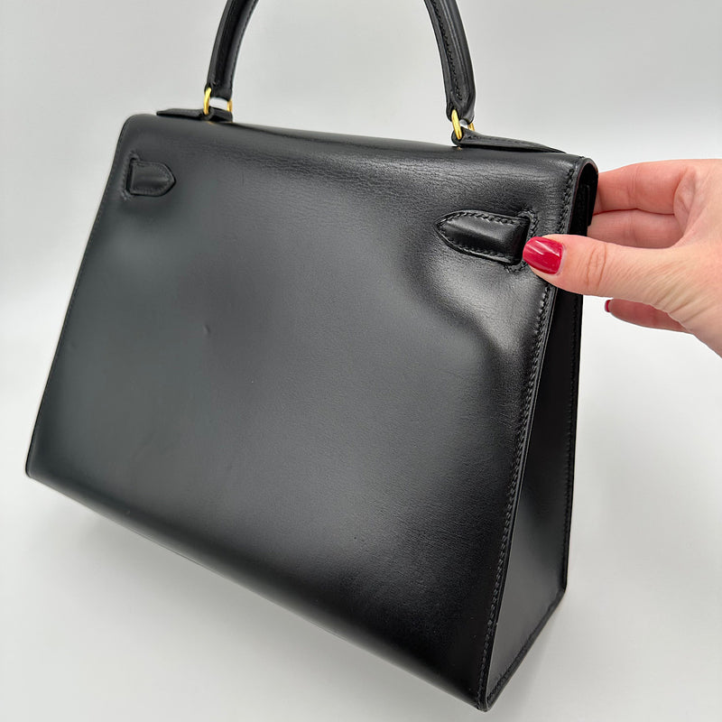 Kelly 28 sellier veau box