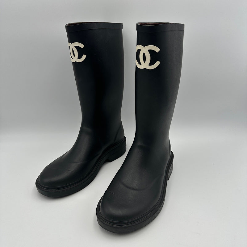 Bottes de pluie noir T.39