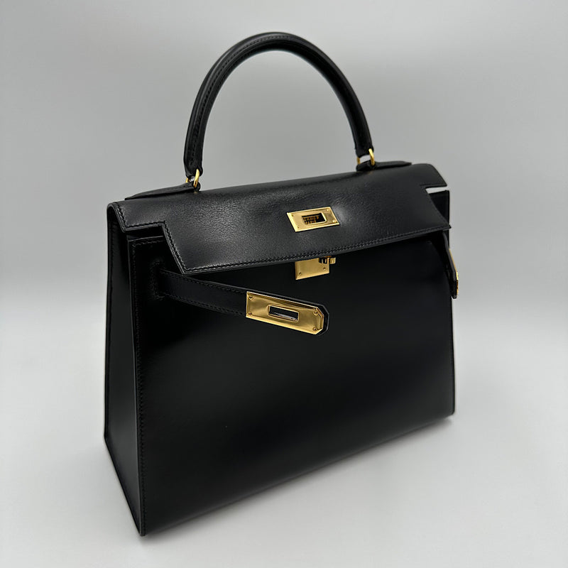 Kelly 28 sellier veau box