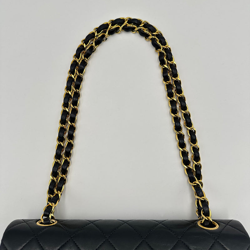 Timeless small agneau noir