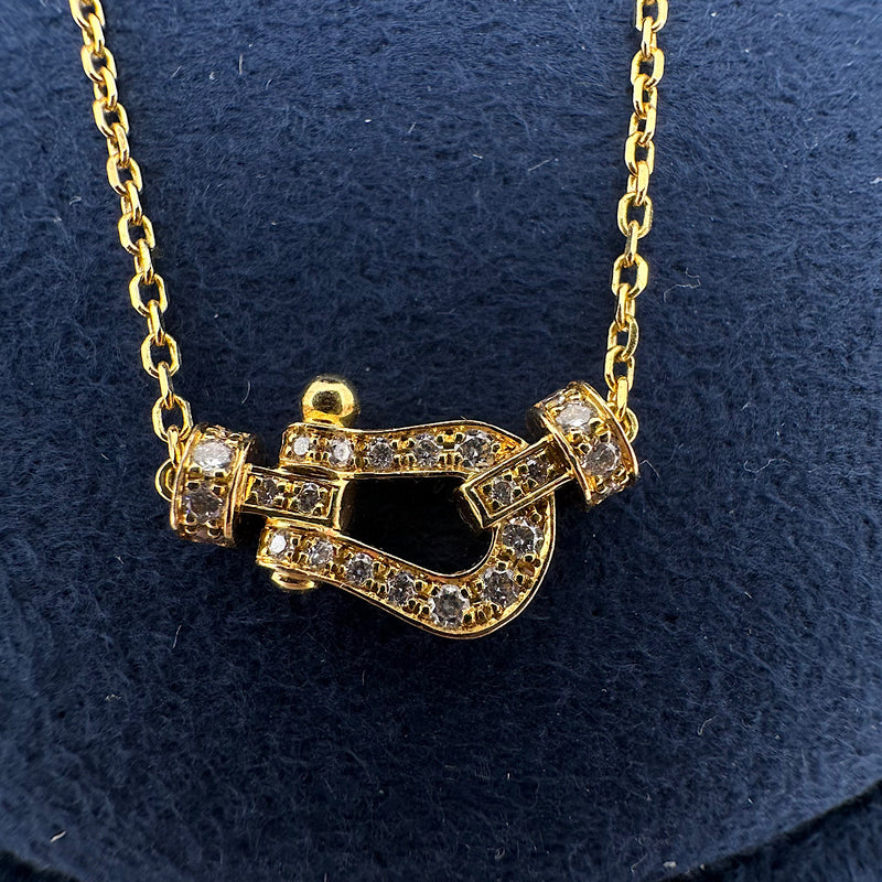 Collier Force 10 or jaune