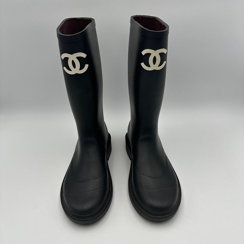 Bottes de pluie noir T.39