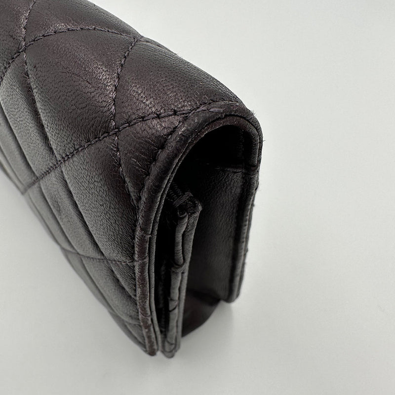 Chanel Raisin Wallet on chain Chanel classique agneau raisin | Dressing des Alpilles ...