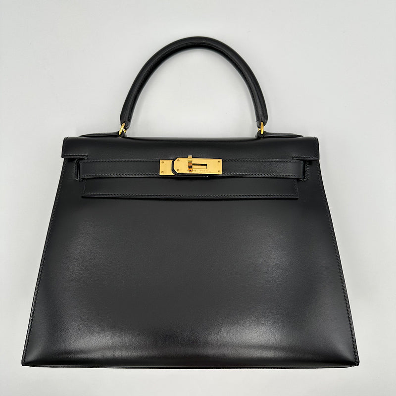 Kelly 28 sellier veau box