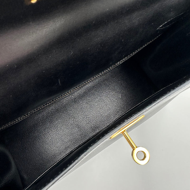 Kelly 28 sellier veau box