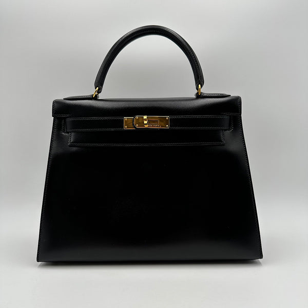Kelly 28 sellier veau box