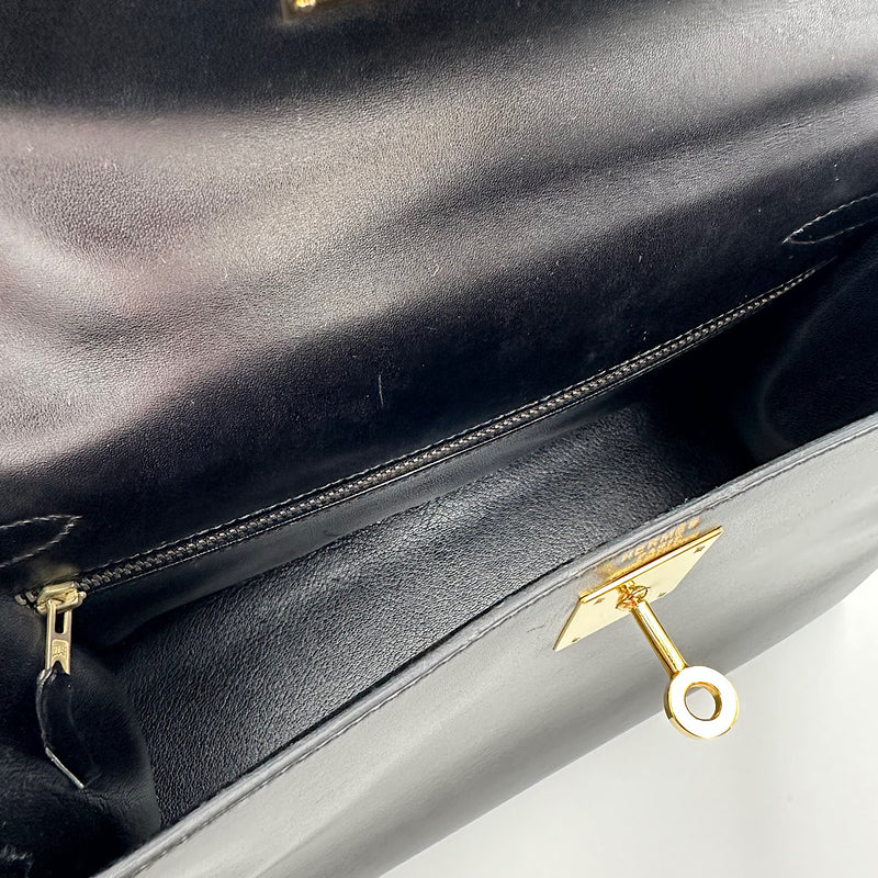 Kelly 28 sellier veau box