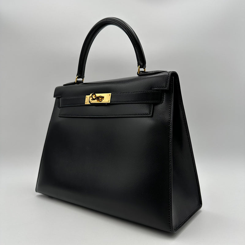Kelly 28 sellier veau box