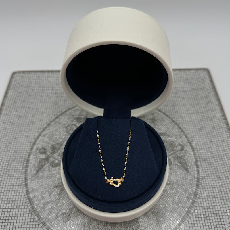 Collier Force 10 or jaune