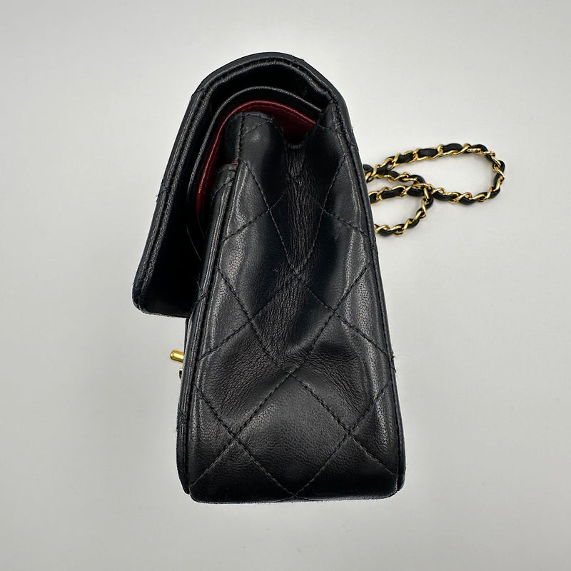 Timeless small agneau noir