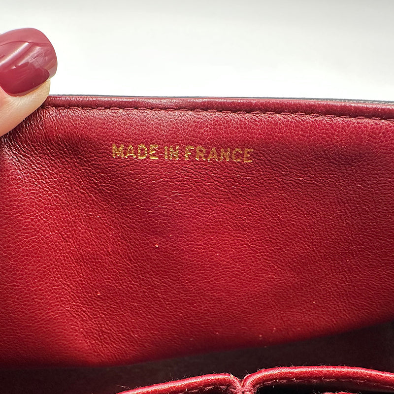 Timeless small agneau noir