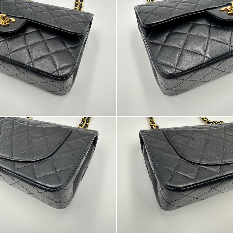 Timeless small agneau noir