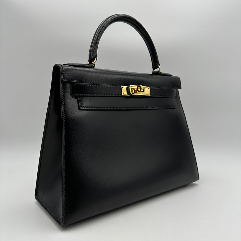 Kelly 28 sellier veau box
