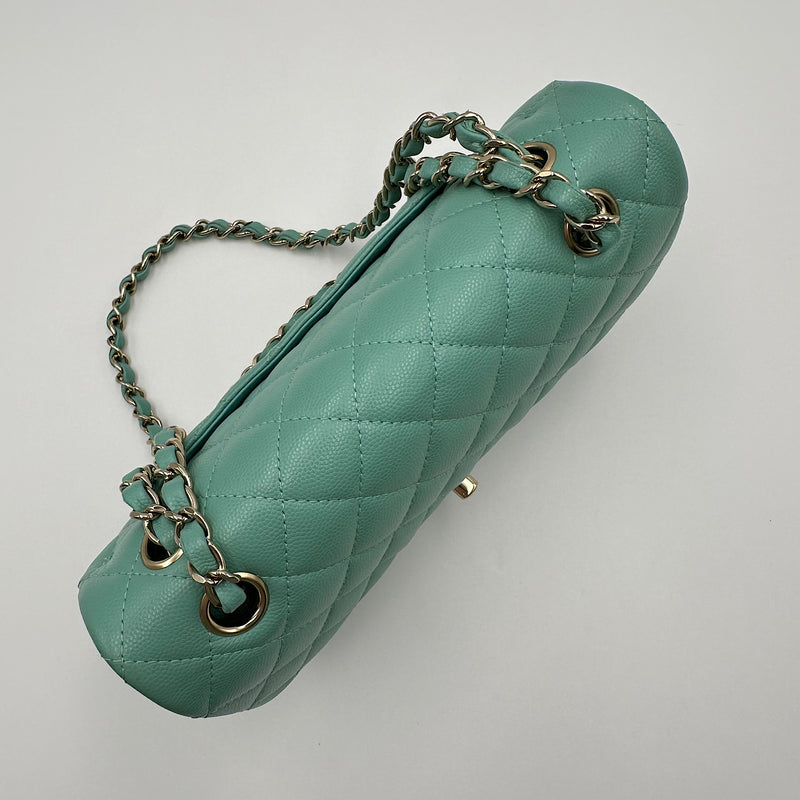 Timeless small caviar aigue-marine vert