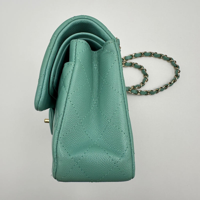 Timeless small caviar aigue-marine vert