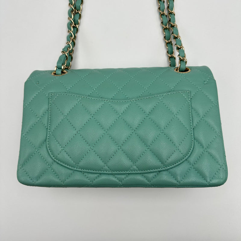 Timeless small caviar aigue-marine vert