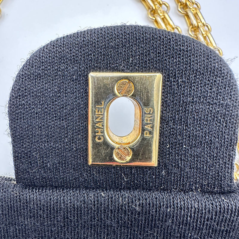 Timeless small jersey noir
