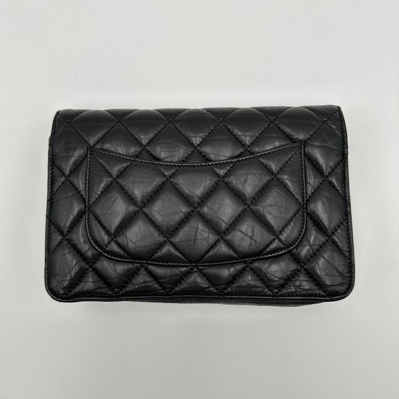 Wallet on chain 2.55 veau vieilli noir