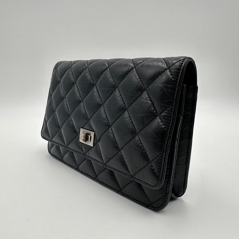 Wallet on chain 2.55 veau vieilli noir