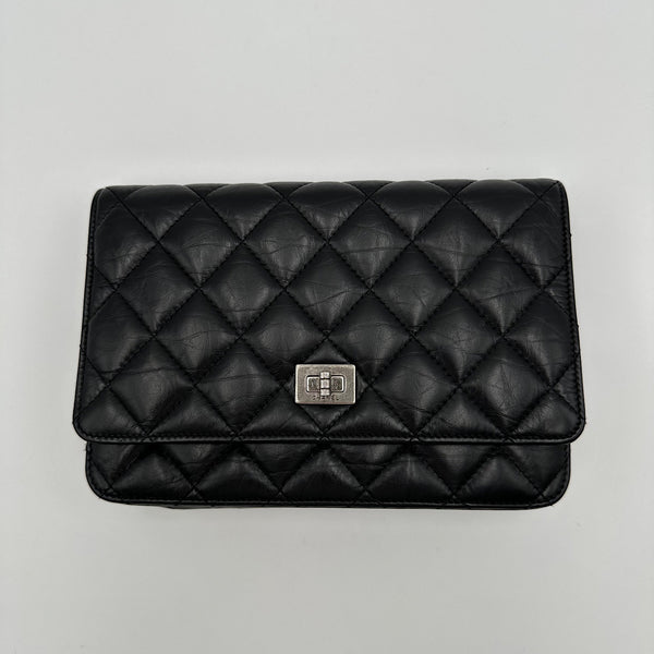 Wallet on chain 2.55 veau vieilli noir