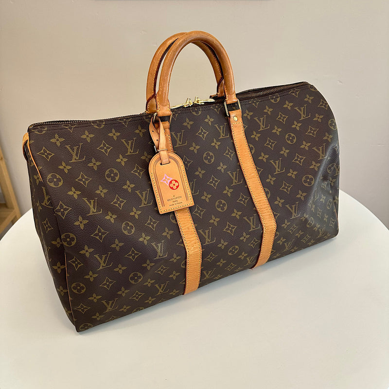 Keepall 50 toile monogram