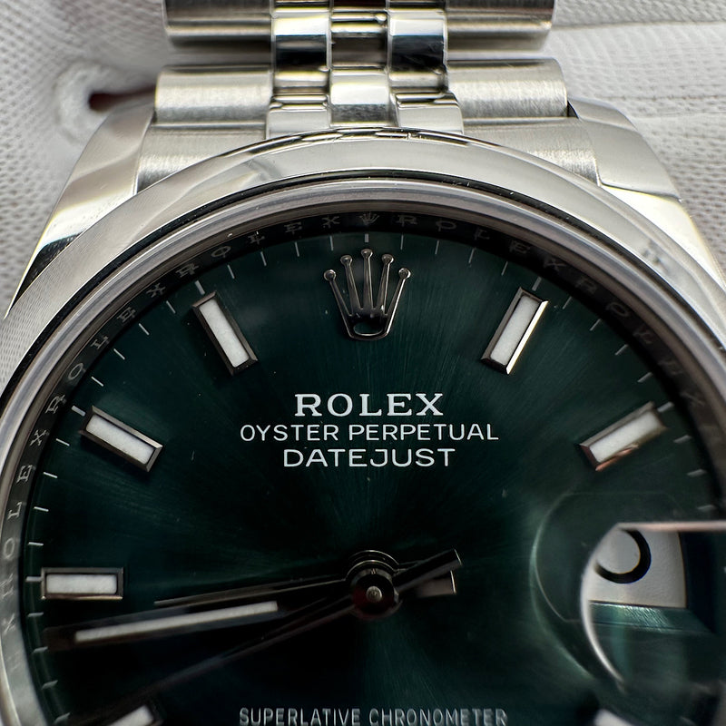 Montre Datejust 31 vert menthe