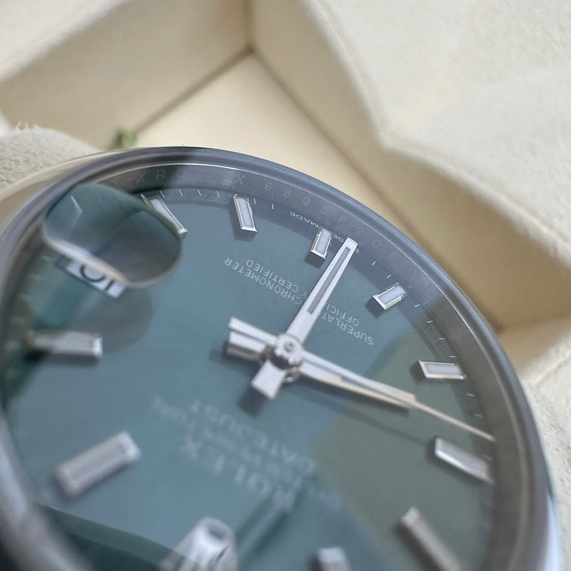 Montre Datejust 31 vert menthe