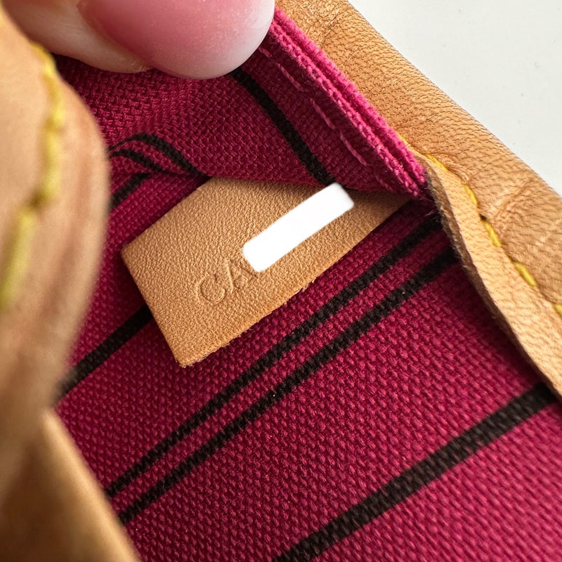 Neverfull MM monogram & pivoine
