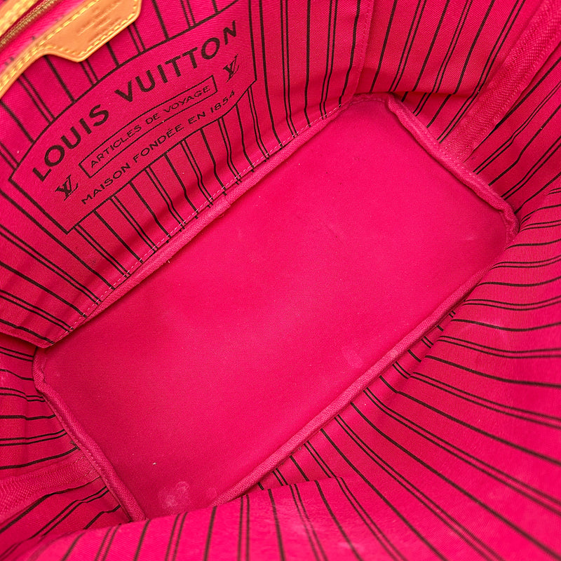 Neverfull MM monogram & pivoine
