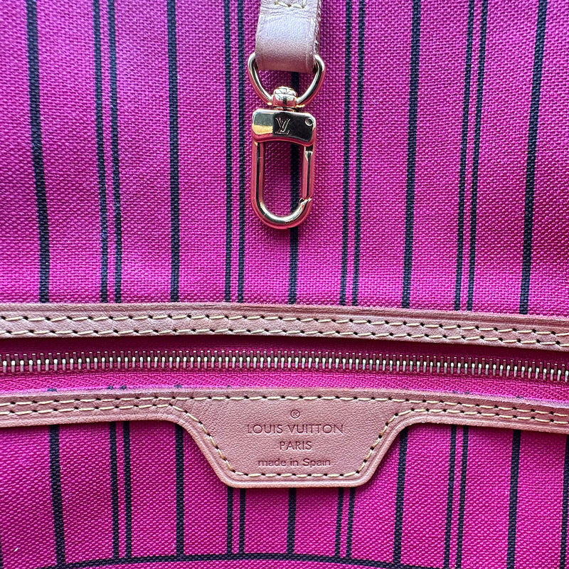 Neverfull MM monogram & pivoine
