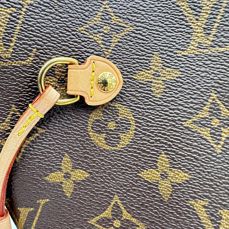 Neverfull MM monogram & pivoine