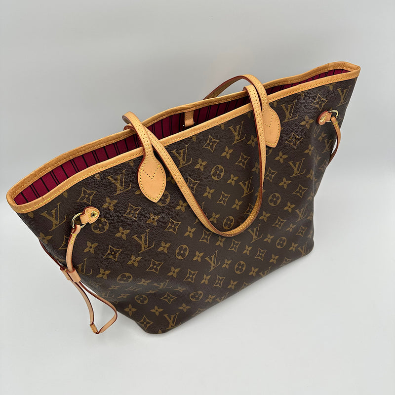 Neverfull MM monogram & pivoine