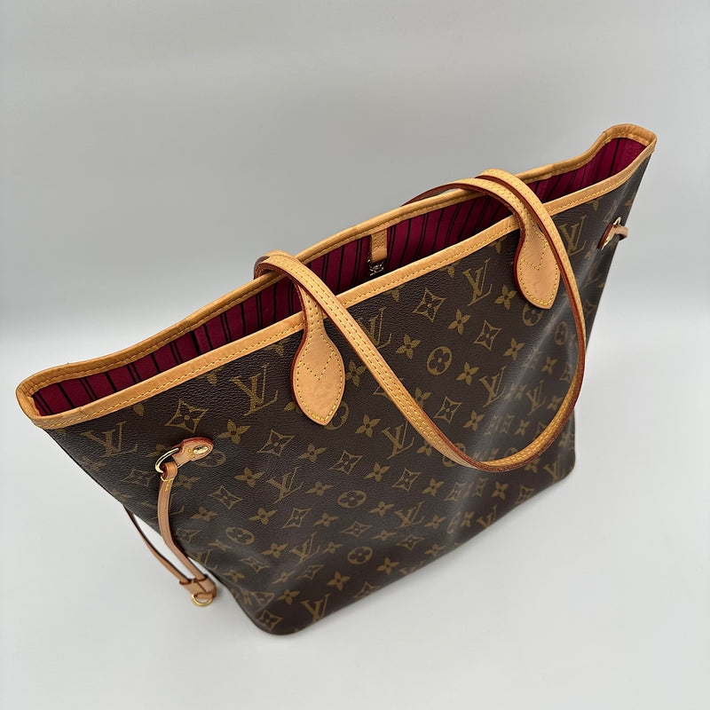 Neverfull MM monogram & pivoine