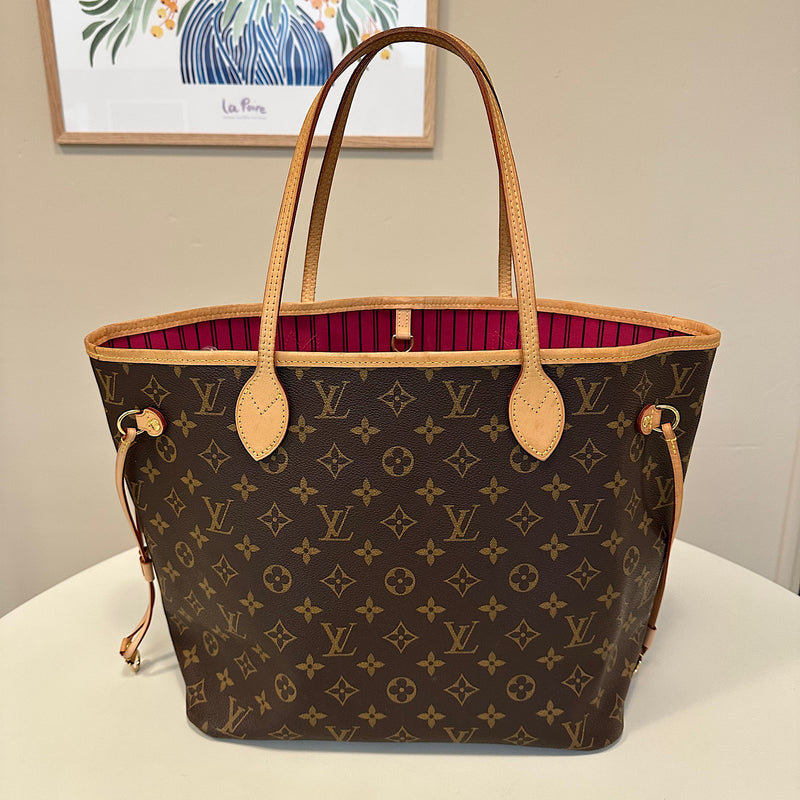Neverfull MM monogram & pivoine