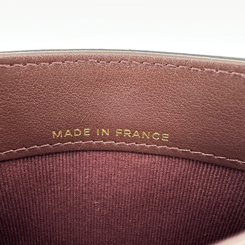 Porte-cartes classique caviar