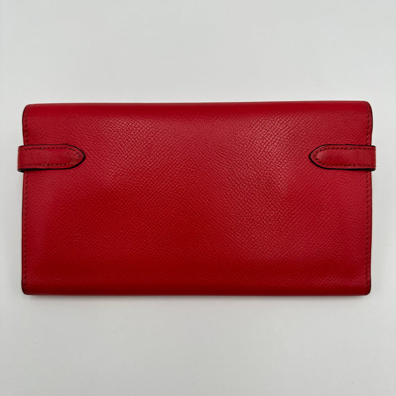 Portefeuille Kelly epsom rouge
