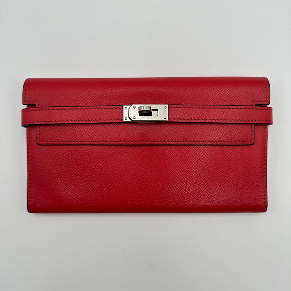 Portefeuille Kelly epsom rouge