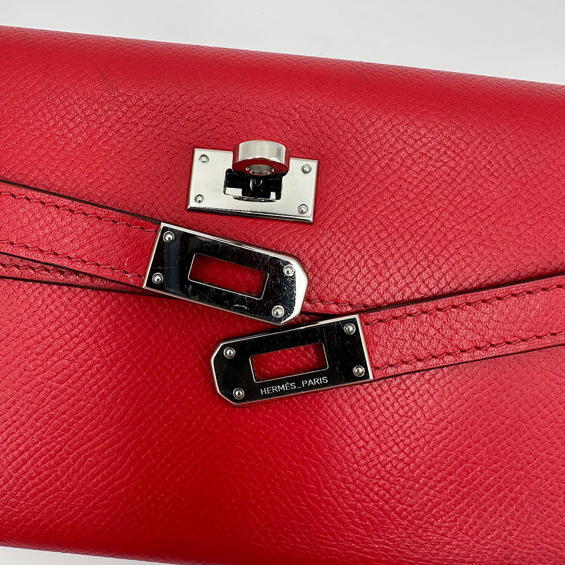 Portefeuille Kelly epsom rouge