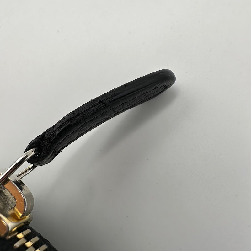Portefeuille zippé classique