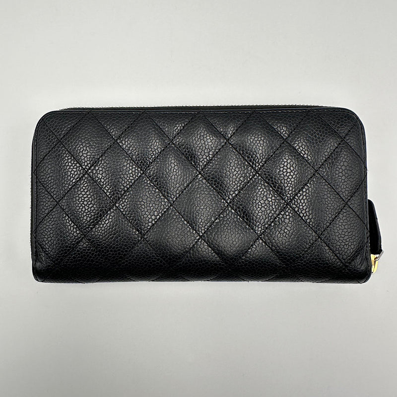 Portefeuille zippé classique